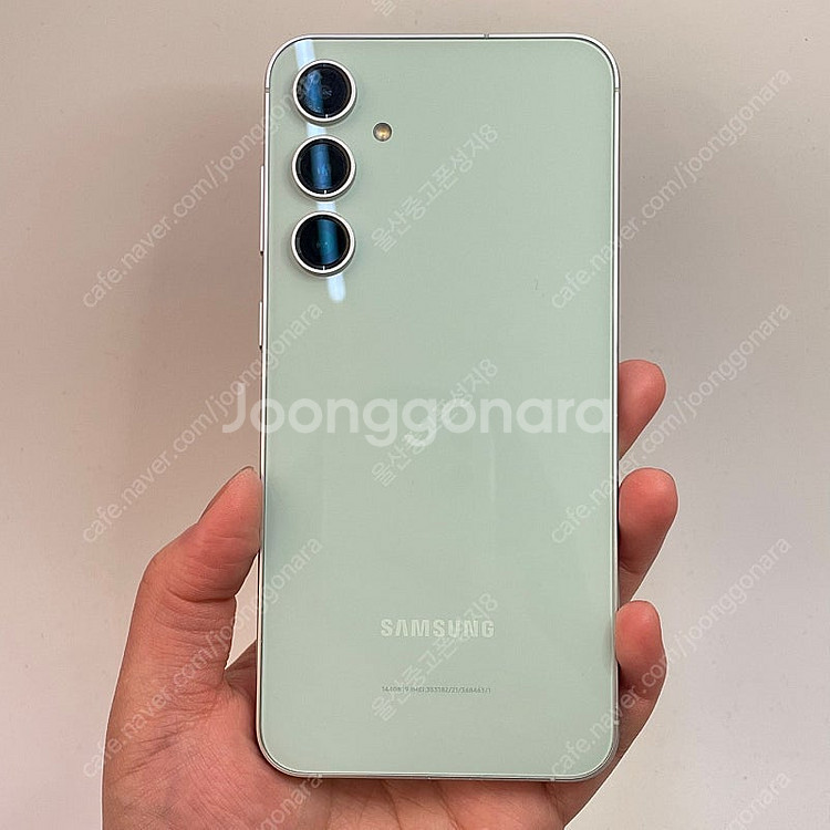 63819 갤럭시S23FE (S711) 민트 256GB 판매합니다 38만원 텔레그램OK--1